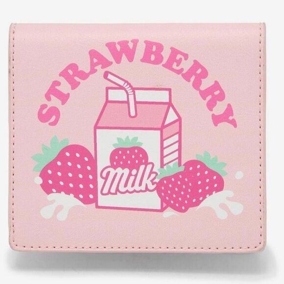 Strawberry Milk Protective ID Case - Picture 1 of 6